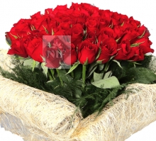 Bunch of 40 Red Roses